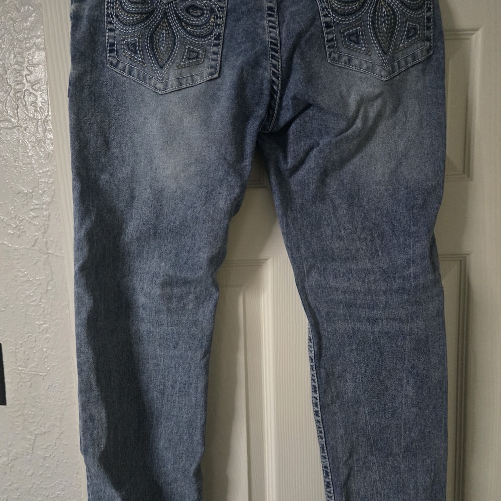 Men's Blue Denim True Rebel Cowboy Jeans